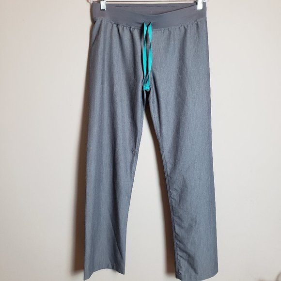 Figs Graphite Livingston Basic Scrub Pants Small - Picture 2 of 8
